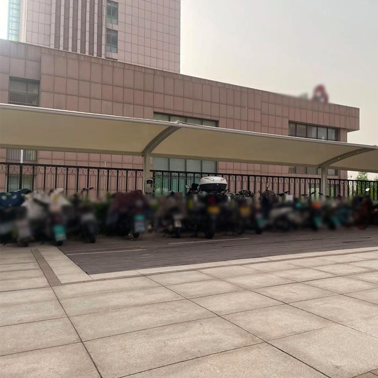 武陟县膜结构电动车棚